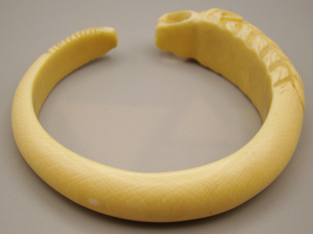 Antique Natural Elephant Ivory Bracelet - Kingdom of Antique Arts