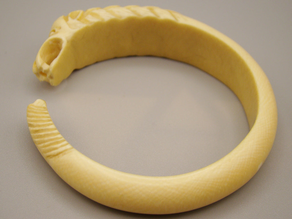 Antique Natural Elephant Ivory Bracelet - Kingdom of Antique Arts