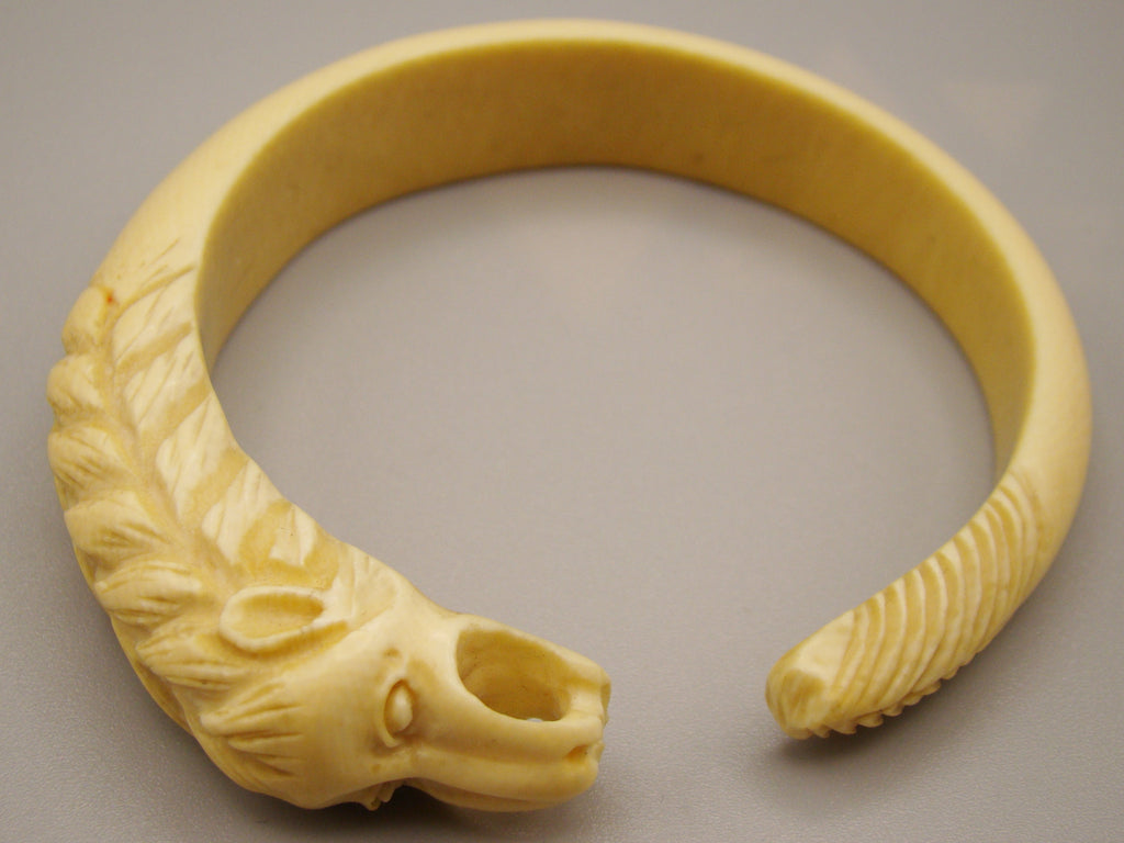 Antique Natural Elephant Ivory Bracelet - Kingdom of Antique Arts