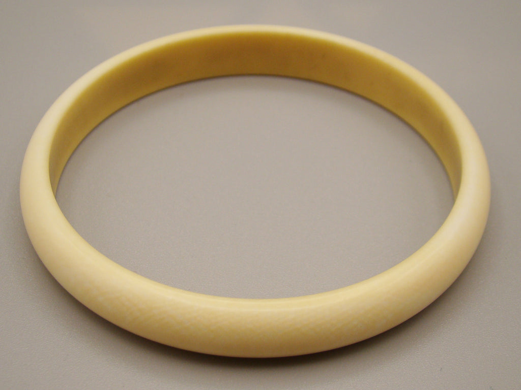 Antique Natural Elephant Ivory Bracelet + Earrings + Ring - Set - Kingdom of Antique Arts