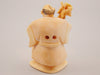 Antique Natural Elephant Ivory Figur - Handcarved - Netsuke Signed - Japan - Kingdom of Antique Arts