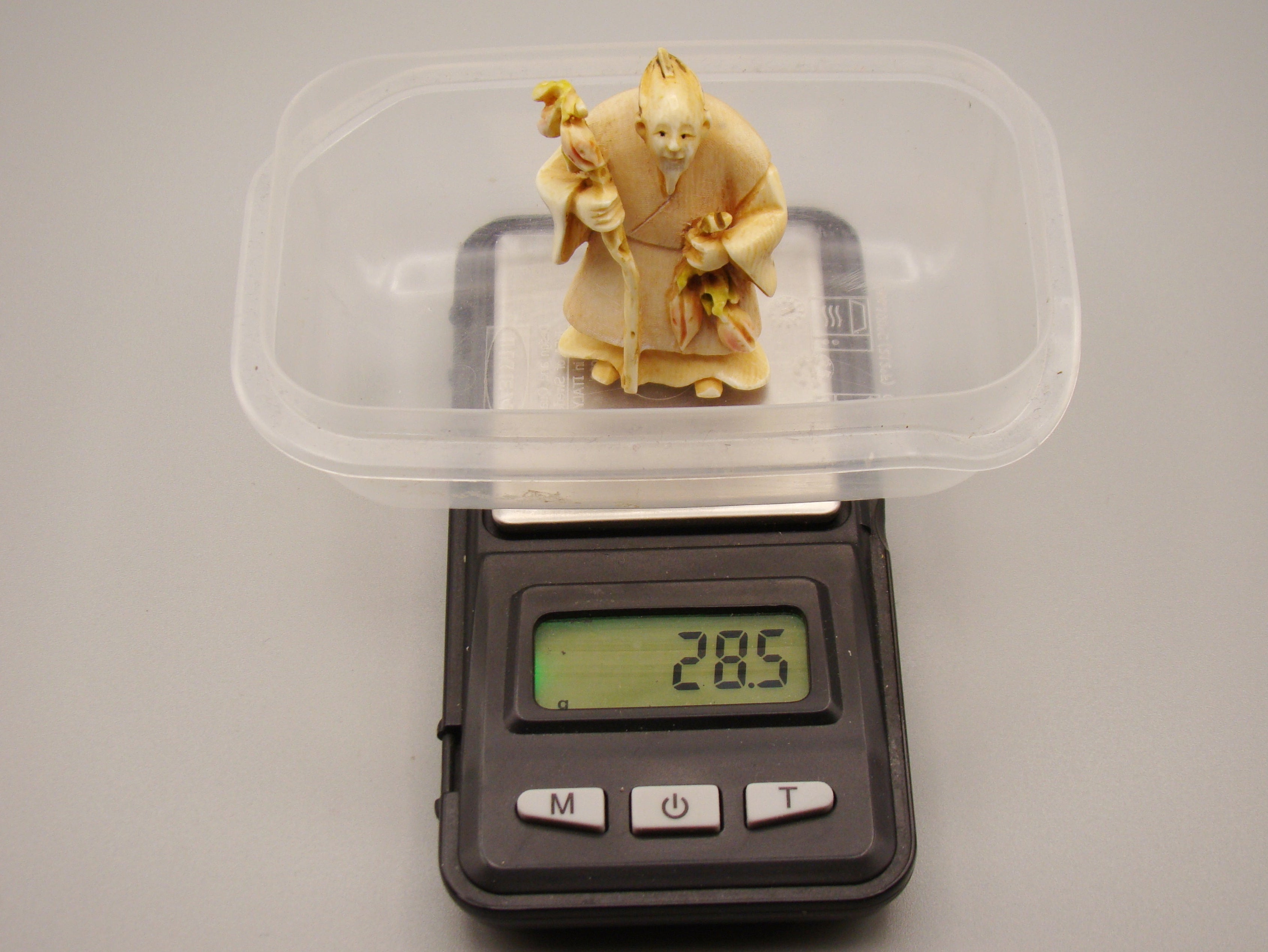 Antique Ivory, Natural Ivory, Ivory Figurine, Mediterranean Ivory, handcarved Ivory, Asien Ivory, Elephant Ivory, Netsuke, Netsuke - Japan, 20th Century