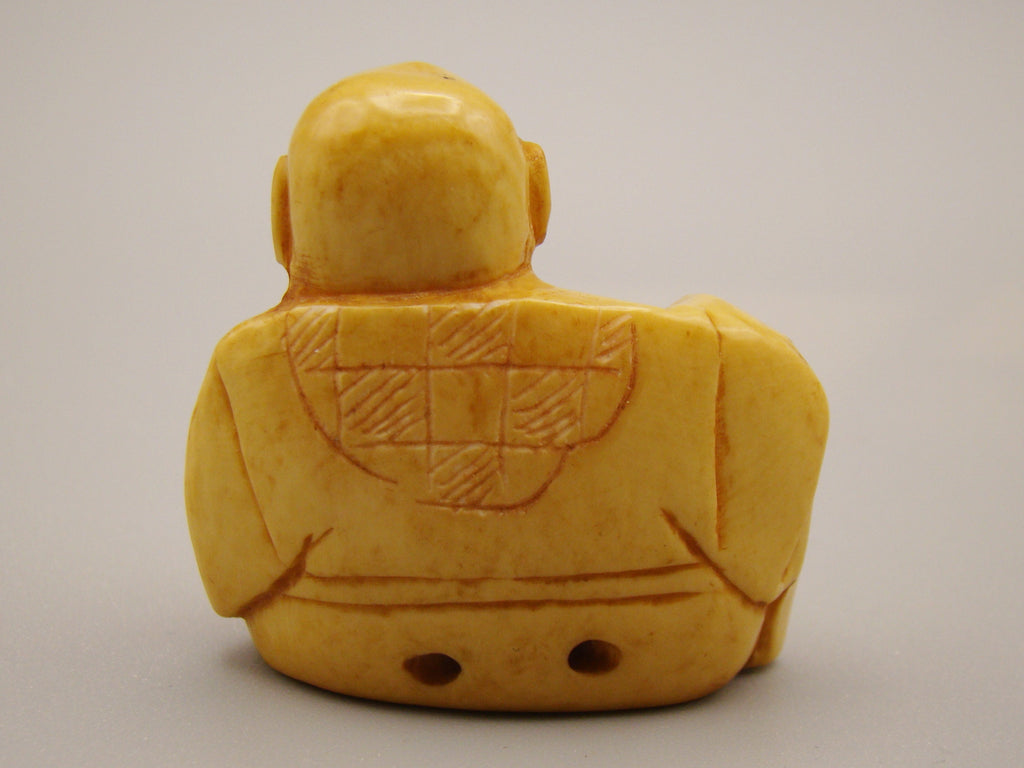 Antique Ivory, Natural Ivory, Ivory Figurine, Mediterranean Ivory, handcarved Ivory, Asien Ivory, Elephant Ivory, Netsuke, Netsuke - Japan, 20th Century