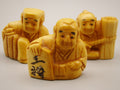 Antique Ivory, Natural Ivory, Ivory Figurine, Mediterranean Ivory, handcarved Ivory, Asien Ivory, Elephant Ivory, Netsuke, Netsuke - Japan, 20th Century