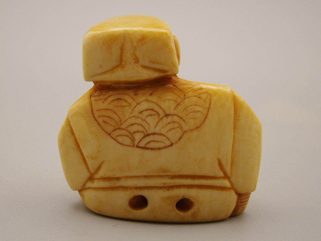 Antique Ivory, Natural Ivory, Ivory Figurine, Mediterranean Ivory, handcarved Ivory, Asien Ivory, Elephant Ivory, Netsuke, Netsuke - Japan, 20th Century