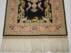 Antique Ozipek Hereke silk wall carpet full back view CA016