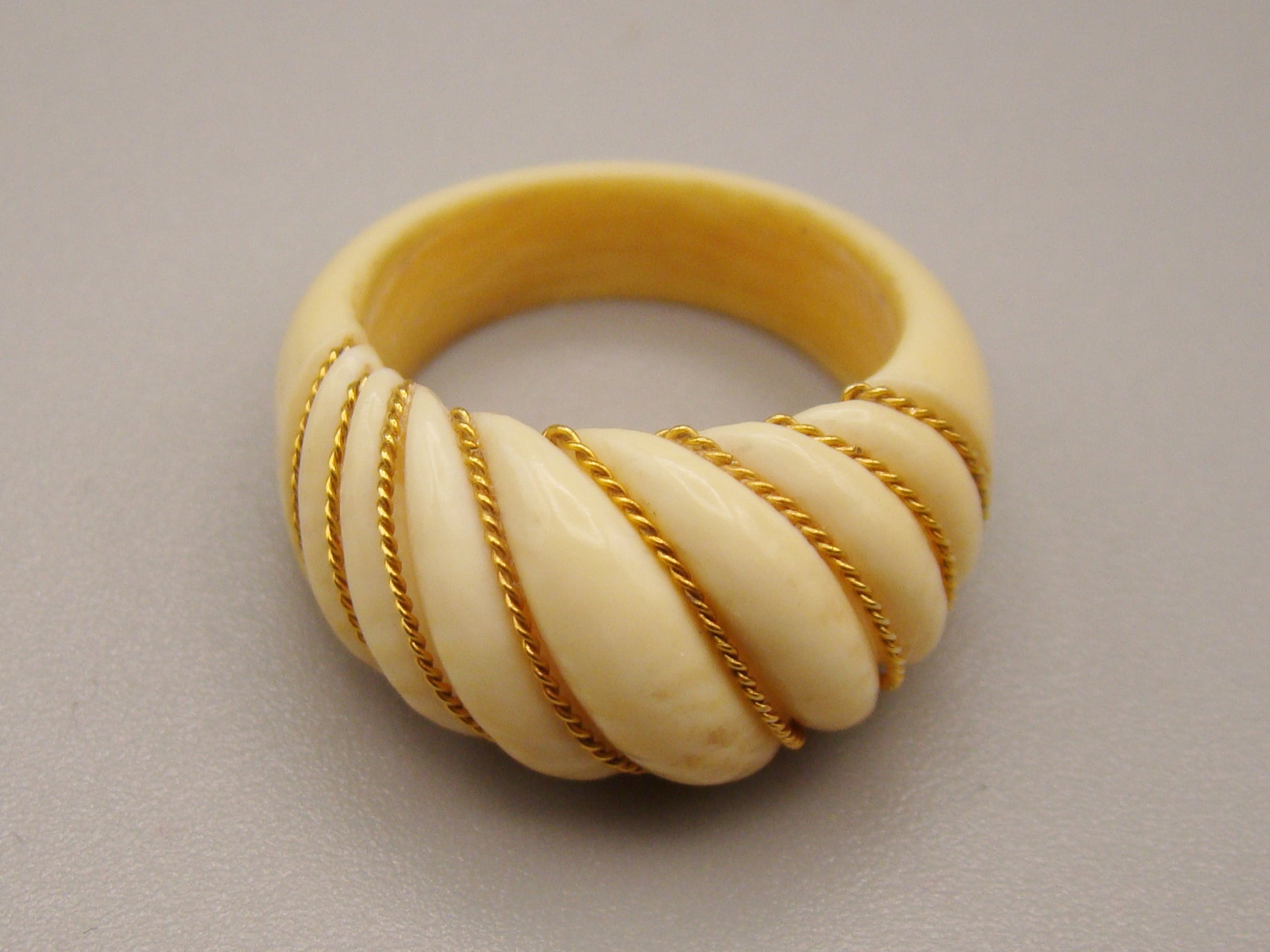 Antique Natural Elephant Ivory Necklace - Pendant - Bracelet - Ring - Set - Kingdom of Antique Arts