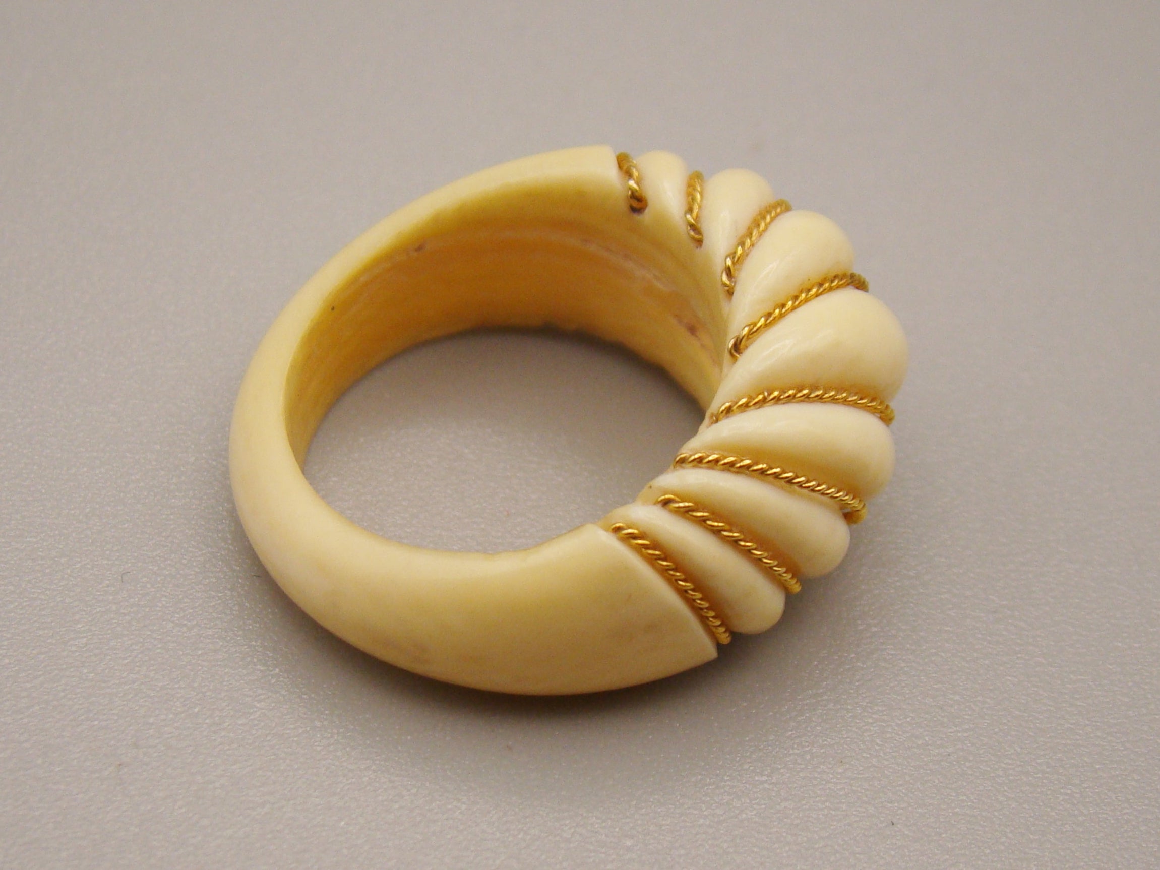 Antique Natural Elephant Ivory Necklace - Pendant - Bracelet - Ring - Set - Kingdom of Antique Arts