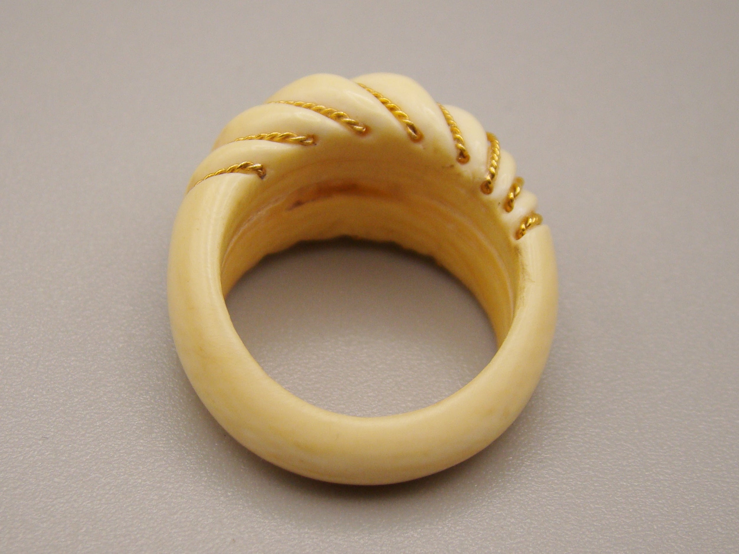 Antique Natural Elephant Ivory Necklace - Pendant - Bracelet - Ring - Set - Kingdom of Antique Arts