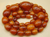 Antique Baltic egg yolk Natural Amber Necklace - Kingdom of Antique Arts