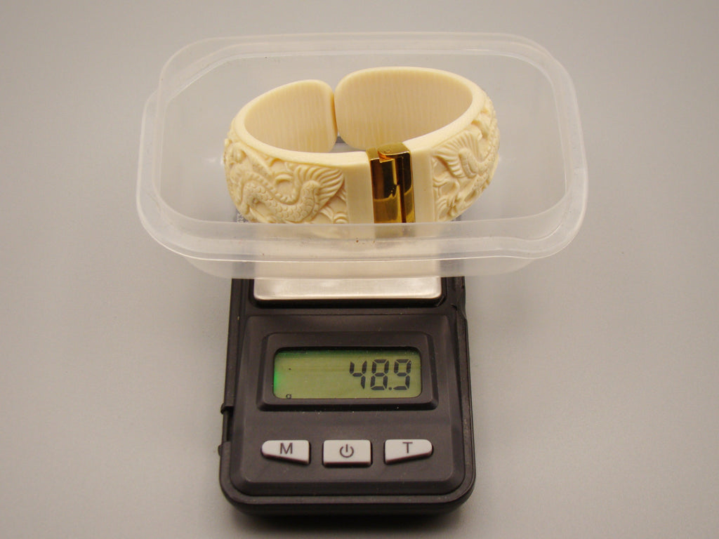 Antique Natural Elephant Ivory Bracelet - Kingdom of Antique Arts