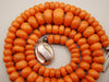 Antique Natural Undyed Orange Coral Necklace - Kingdom of Antique Arts