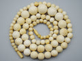 Antique Natural Elephant Ivory Necklace - Kingdom of Antique Arts