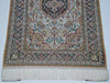 Antique Oriental silk wall carpet full back view CA018