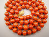 antique coral, natural coral, undyed coral, dark red coral, blood red coral, Italian coral, pacific coral, Sardinian Coral, Coral beads, Coral Rosary beads, Coral chain, Coral necklace, sea coral, aka coral, 14 Karat Gold clasp