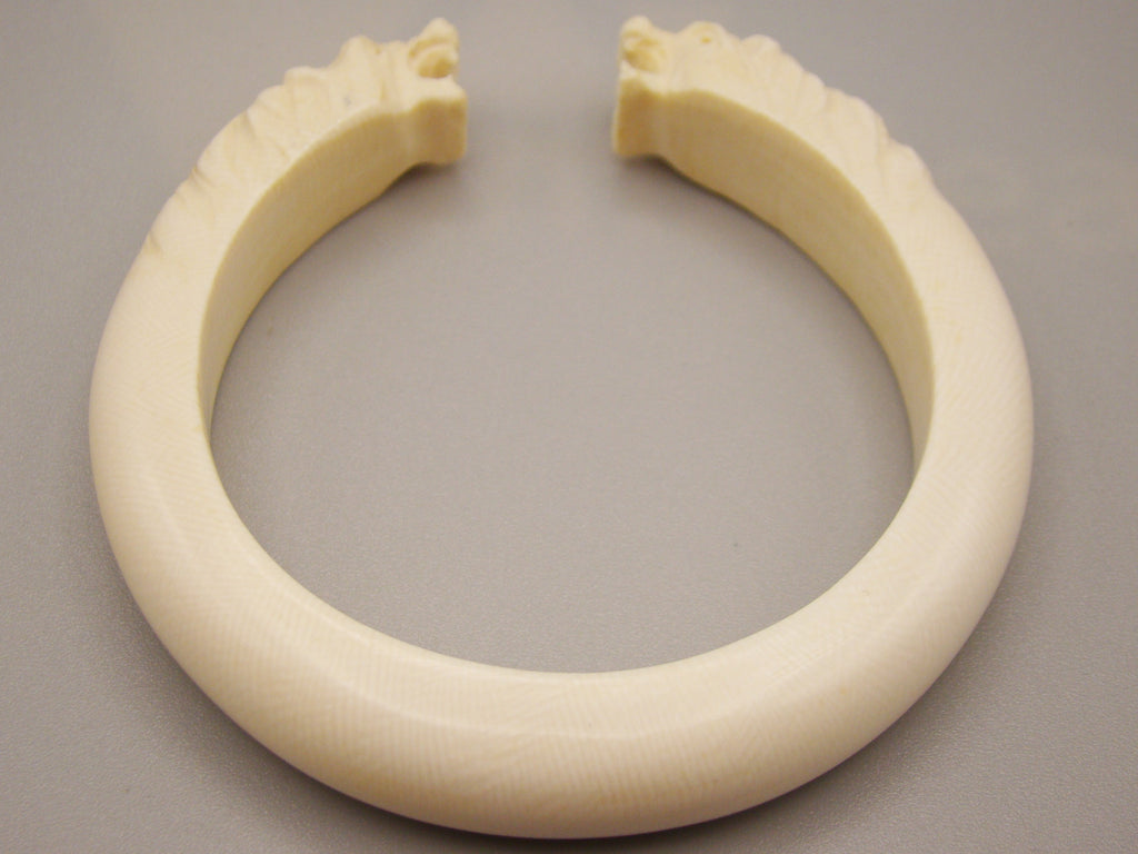 Antique Ivory, Natural Ivory, Ivory Bracelet, Mediterranean Ivory, handcarved Ivory, Asien Ivory, Elephant Ivory