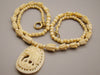 Antique Natural Elephant Ivory Necklace - Pendant - Kingdom of Antique Arts