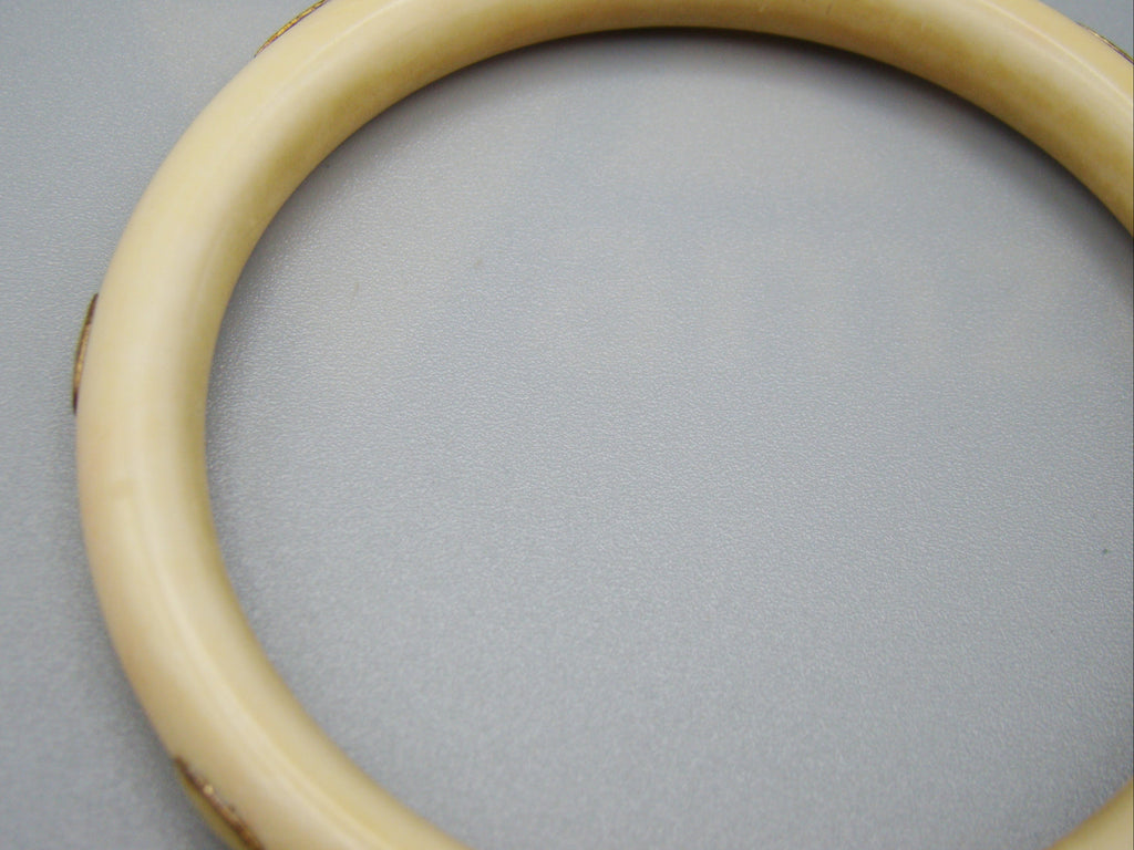 Antique Natural Elephant Ivory Bracelet - Kingdom of Antique Arts
