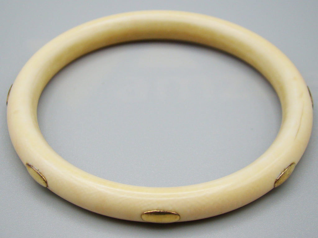 Antique Natural Elephant Ivory Bracelet - Kingdom of Antique Arts