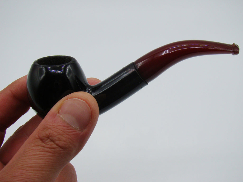Old Real Antique Amber Bakelite Faturan Hookah Mouthpiece - Kingdom of Antique Arts