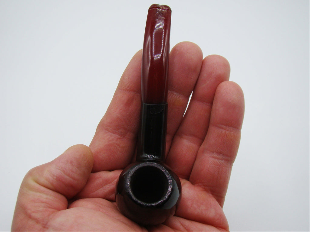 Old Real Antique Amber Bakelite Faturan Hookah Mouthpiece - Kingdom of Antique Arts