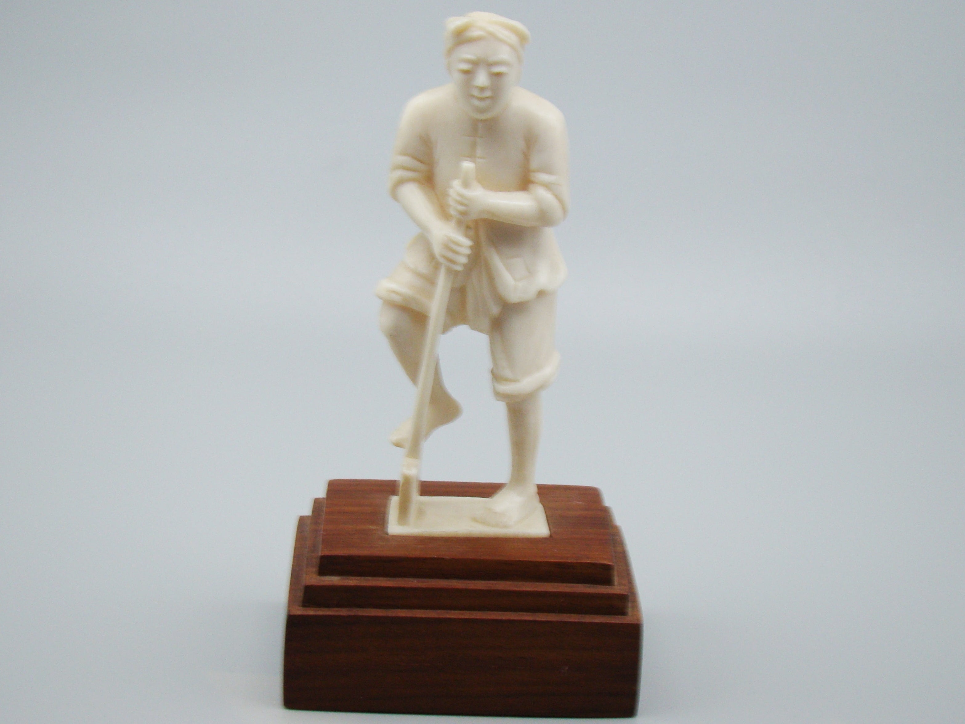 Antique Ivory, Natural Ivory, Ivory Figurine, Mediterranean Ivory, handcarved Ivory, Asien Ivory, Elephant Ivory