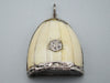 Antique Natural Elephant Ivory Pendant - Kingdom of Antique Arts