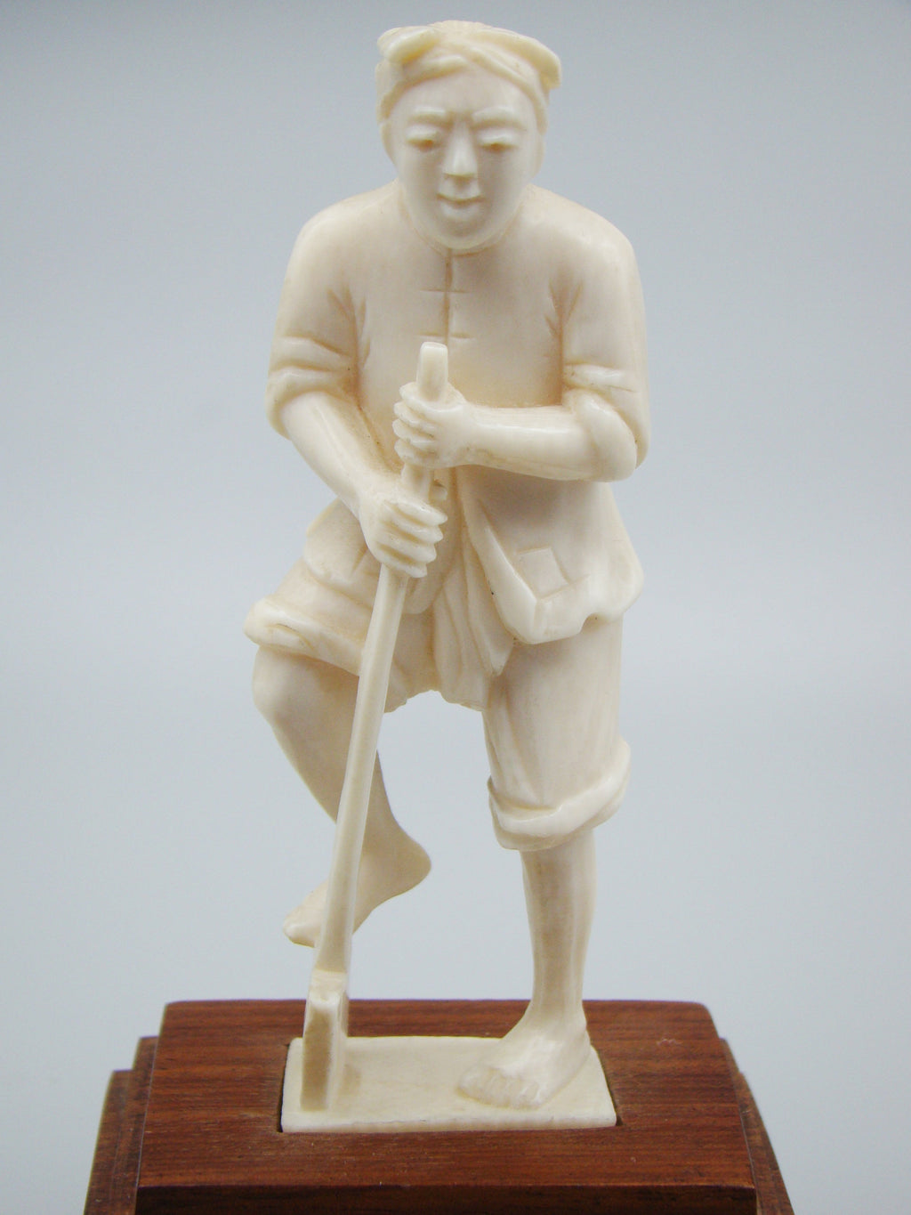 Antique Ivory, Natural Ivory, Ivory Figurine, Mediterranean Ivory, handcarved Ivory, Asien Ivory, Elephant Ivory