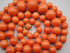 Antique Natural Undyed Momo Salmon Coral Necklace - Kingdom of Antique Arts