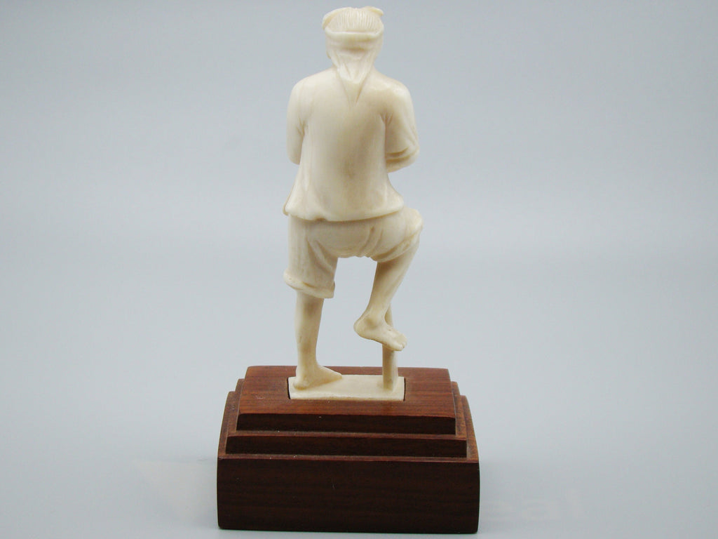 Antique Ivory, Natural Ivory, Ivory Figurine, Mediterranean Ivory, handcarved Ivory, Asien Ivory, Elephant Ivory