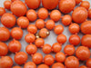 Antique Natural Undyed Momo Salmon Coral Necklace - Kingdom of Antique Arts