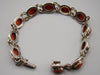 Antique Natural Undyed Red Coral Bracelet - Sterling Silver - Kingdom of Antique Arts