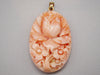 Antique Natural Undyed Momo Salmon Coral Cameo - Kingdom of Antique Arts