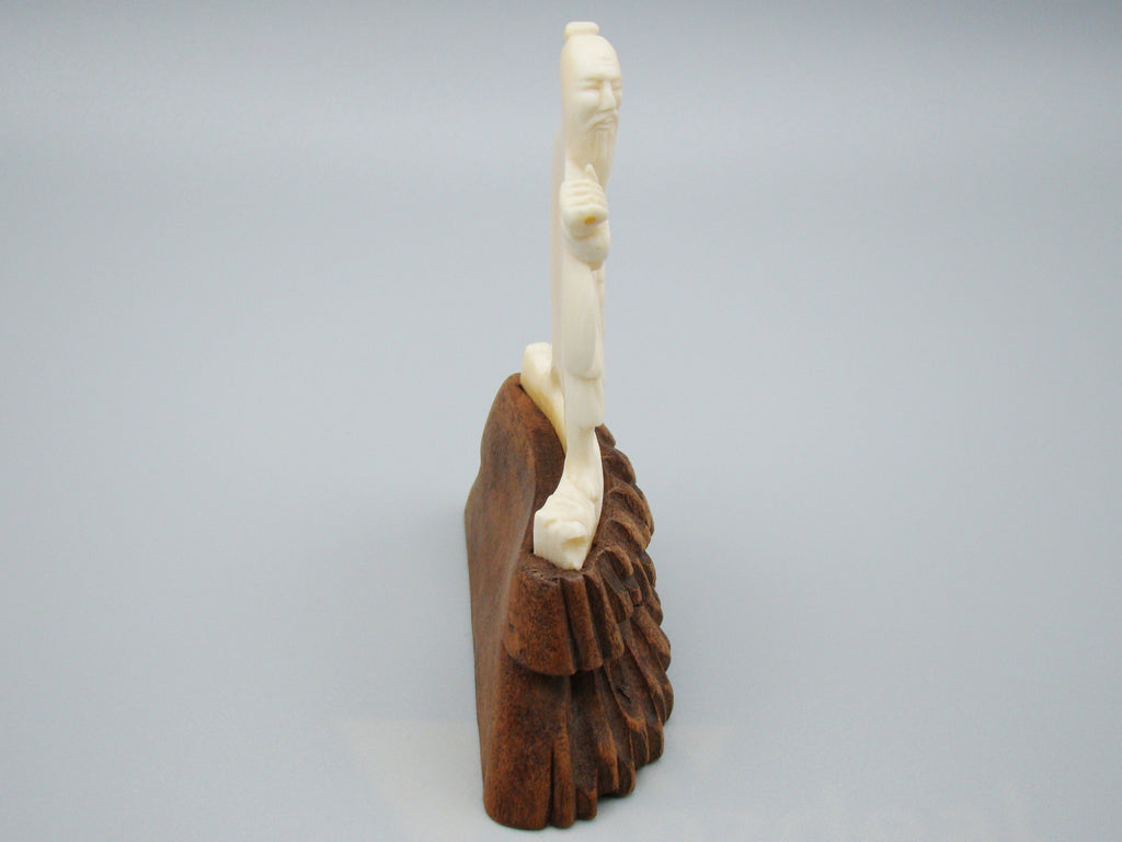 Antique Ivory, Natural Ivory, Ivory Figurine, Mediterranean Ivory, handcarved Ivory, Asien Ivory, Elephant Ivory