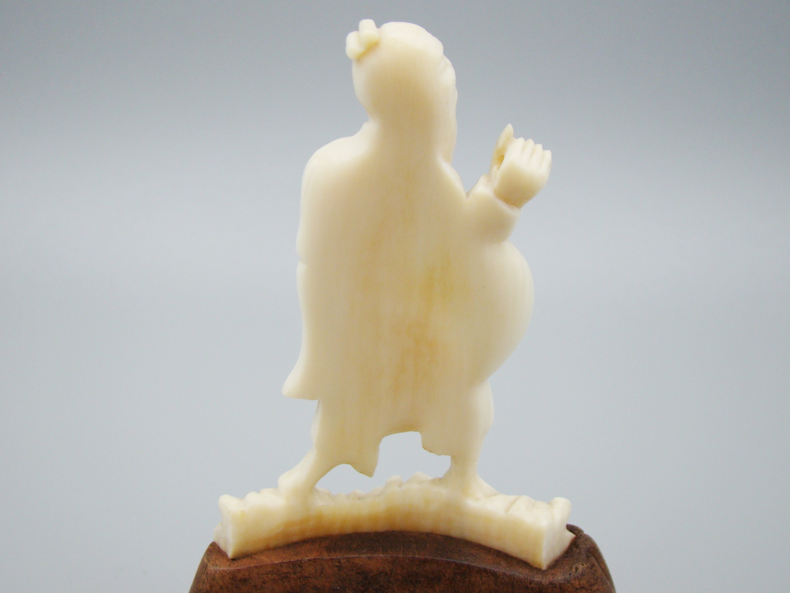 Antique Ivory, Natural Ivory, Ivory Figurine, Mediterranean Ivory, handcarved Ivory, Asien Ivory, Elephant Ivory