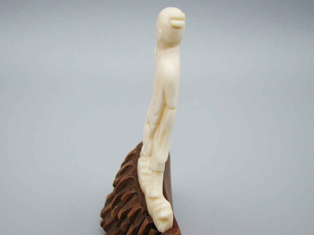 Antique Ivory, Natural Ivory, Ivory Figurine, Mediterranean Ivory, handcarved Ivory, Asien Ivory, Elephant Ivory