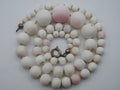 Antique Natural Undyed White Angel Skin Coral Necklace - Kingdom of Antique Arts