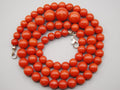 Antique Natural Undyed Mediterranean Aka Red Coral Necklace - Kingdom of Antique Arts
