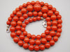 Antique Natural Undyed Mediterranean Aka Red Coral Necklace - Kingdom of Antique Arts