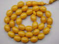 Antique Beautiful Bakelite Amber Rosary beads - Kingdom of Antique Arts