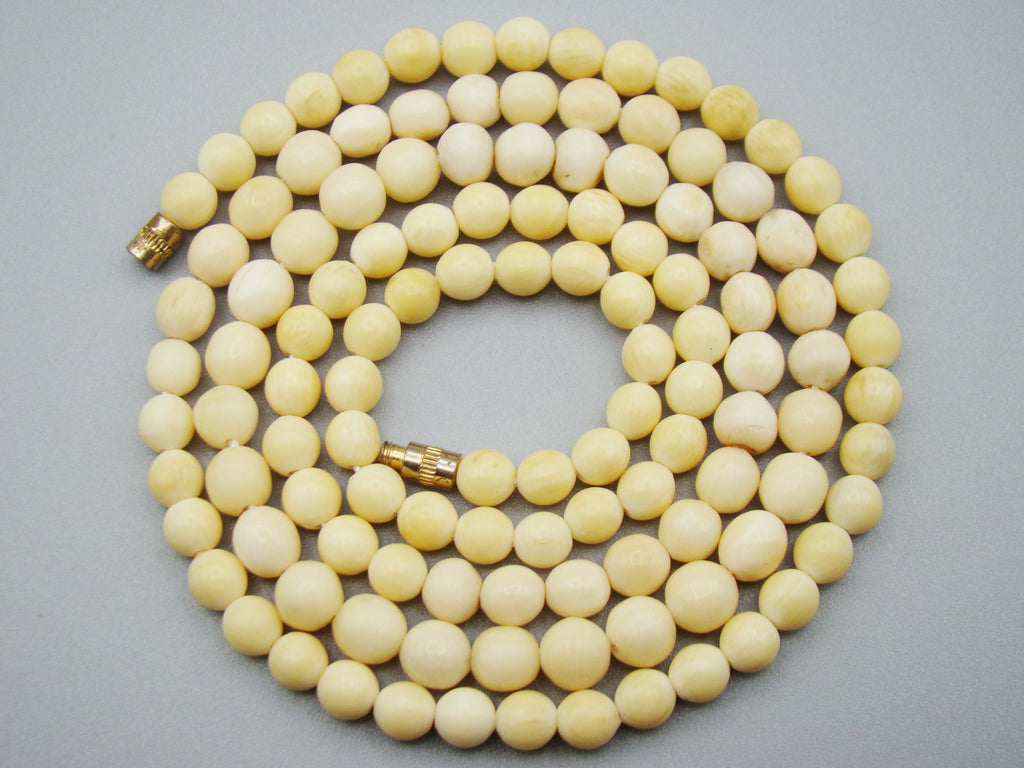 Antique Ivory, Natural Ivory, Ivory Necklace, Mediterranean Ivory, handcarved Ivory, Asien Ivory, Elephant Ivory, Ivory Chain