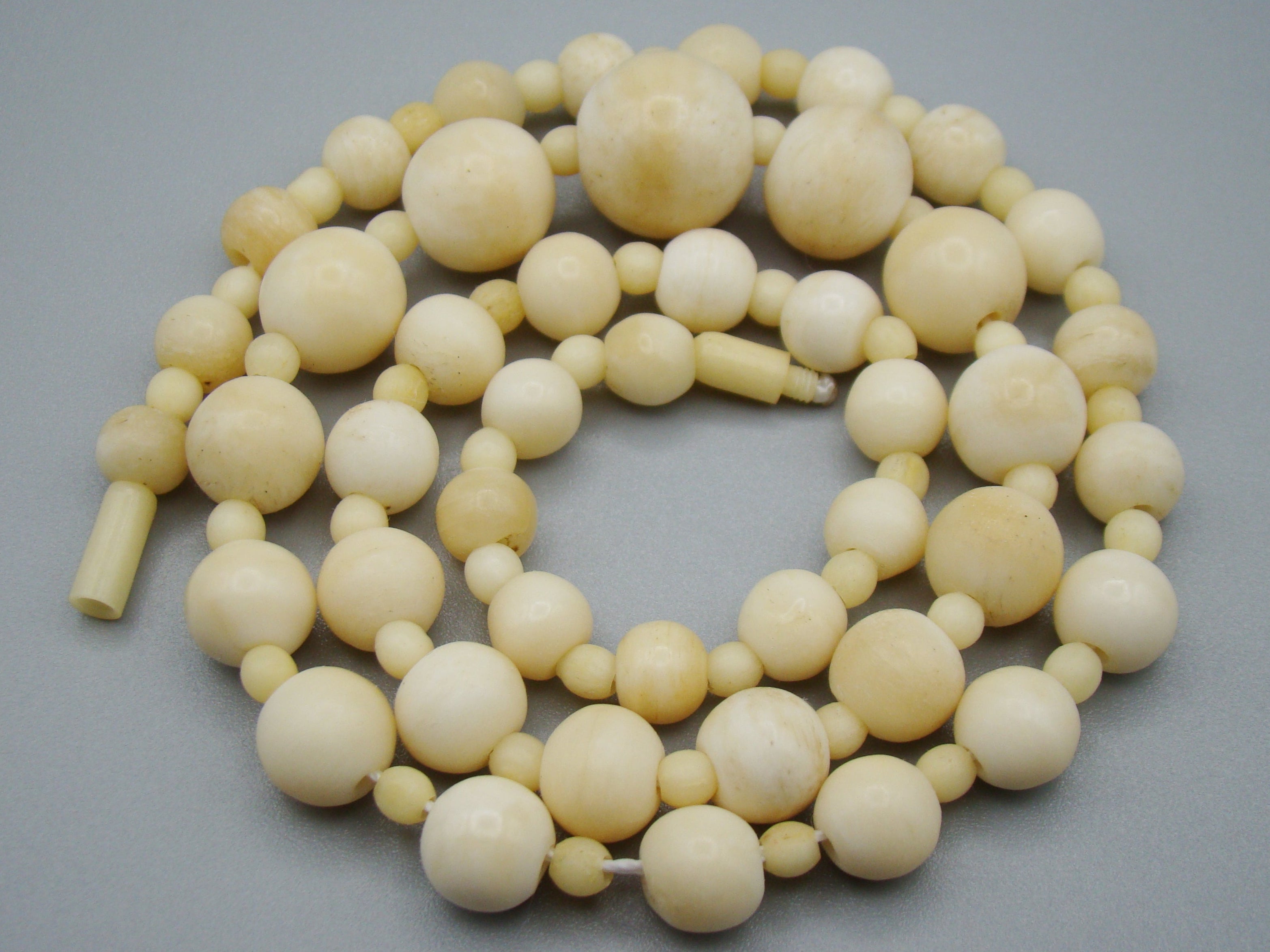 Antique Natural Bone Necklace - Kingdom of Antique Arts