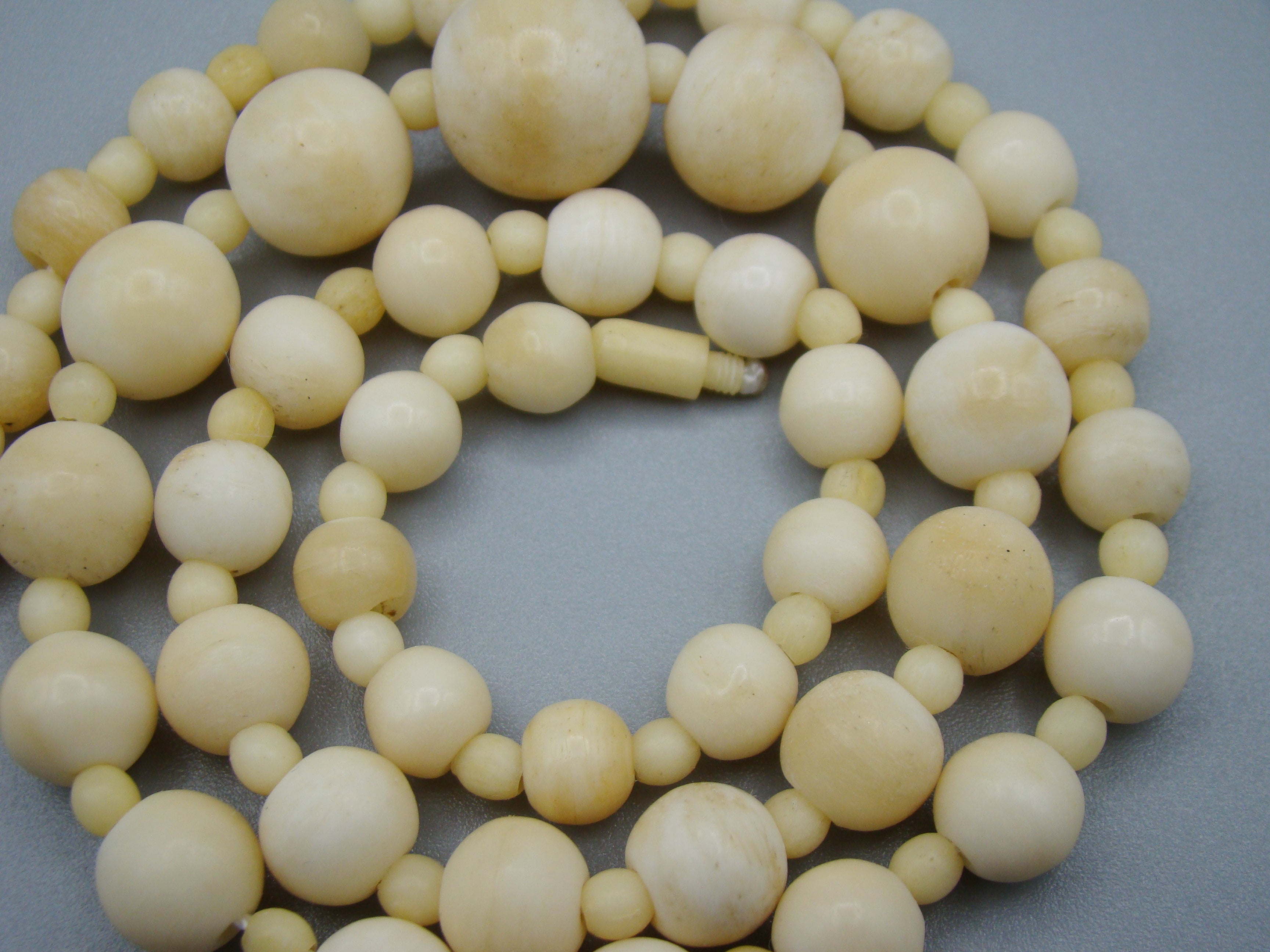 Antique Natural Bone Necklace - Kingdom of Antique Arts