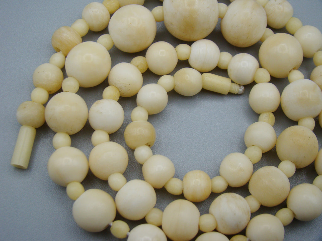 Antique Natural Bone Necklace - Kingdom of Antique Arts
