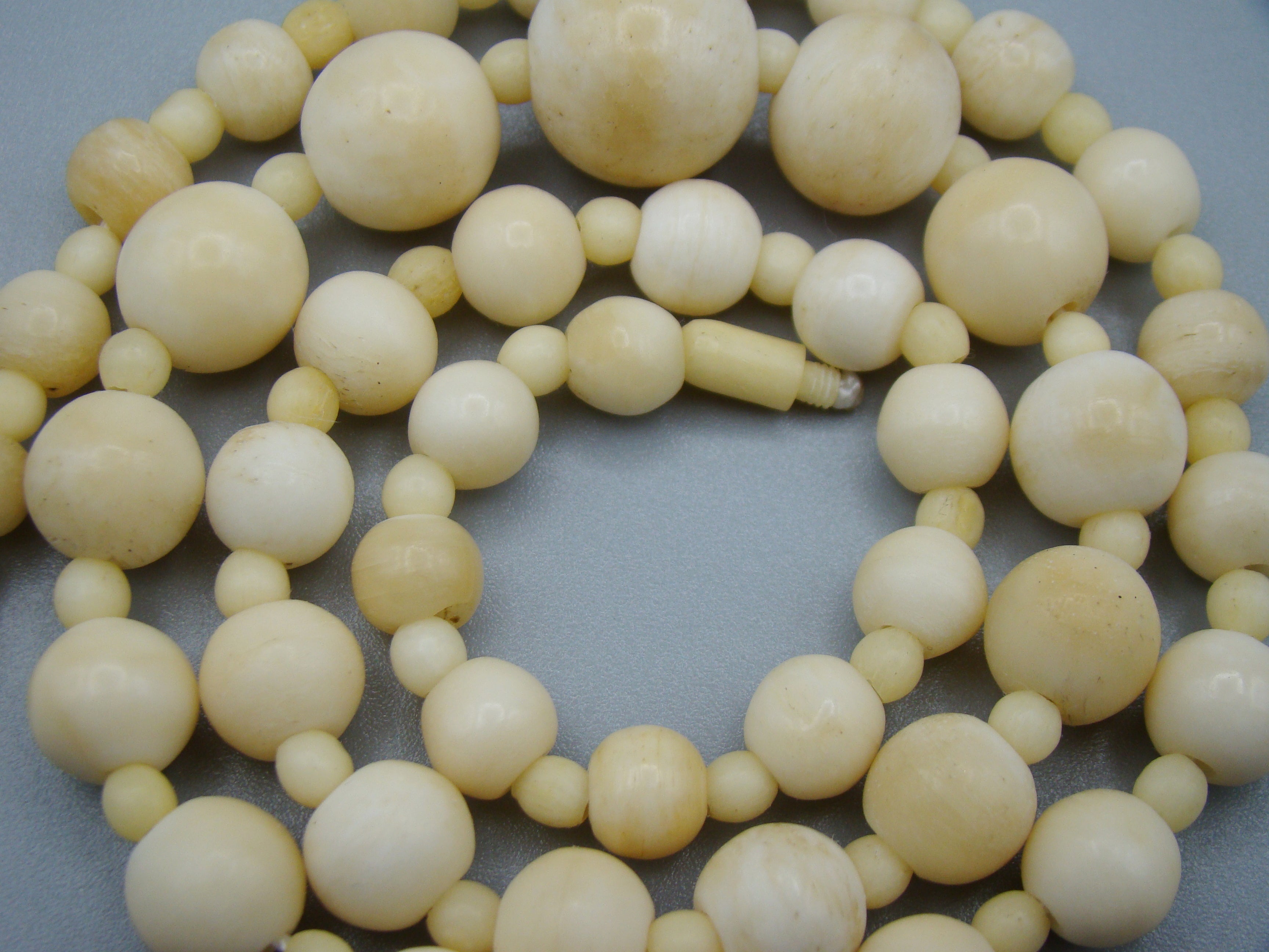 Antique Natural Bone Necklace - Kingdom of Antique Arts