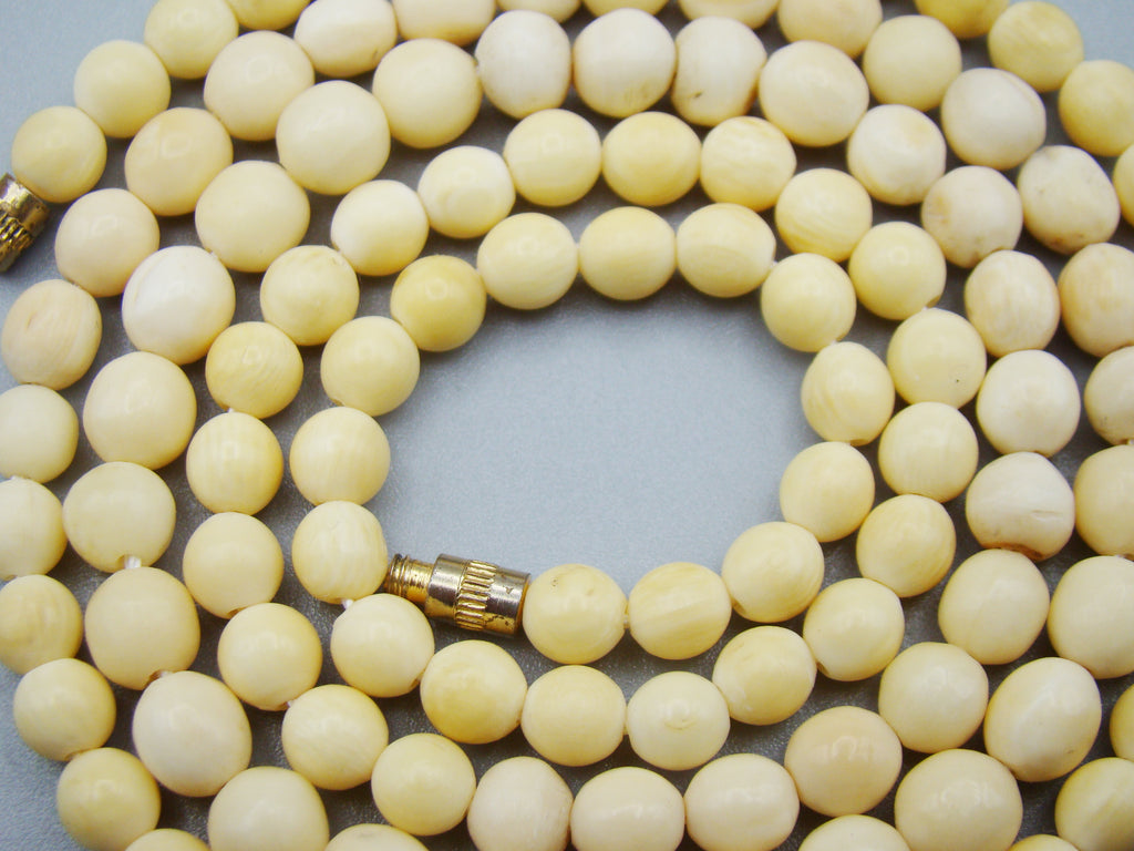 Antique Ivory, Natural Ivory, Ivory Necklace, Mediterranean Ivory, handcarved Ivory, Asien Ivory, Elephant Ivory, Ivory Chain