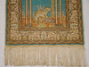 Pattern Detail – Antique Turkish Hereke Pure Silk on Silk Carpet, Tiger Motif, Museum Quality | Kingdom of Antique Arts