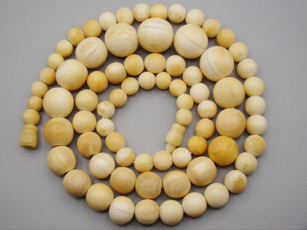 Antique Ivory, Natural Ivory, Ivory Necklace, Mediterranean Ivory, handcarved Ivory, Asien Ivory, Elephant Ivory, Ivory Chain