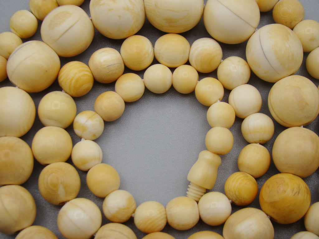 Antique Ivory, Natural Ivory, Ivory Necklace, Mediterranean Ivory, handcarved Ivory, Asien Ivory, Elephant Ivory, Ivory Chain