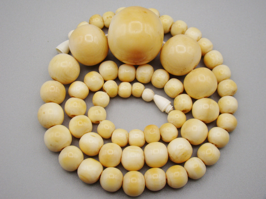 Antique Ivory, Natural Ivory, Ivory Necklace, Mediterranean Ivory, handcarved Ivory, Asien Ivory, Elephant Ivory, Ivory Chain